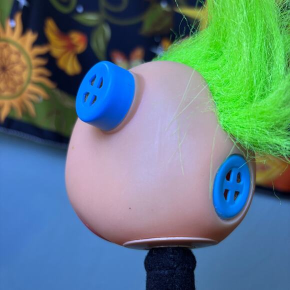 Vintage 1994 Ertl Jibba Jabber noise maker Toy Colorful 90s 15" Plush Silly Kids - Picture 10 of 16